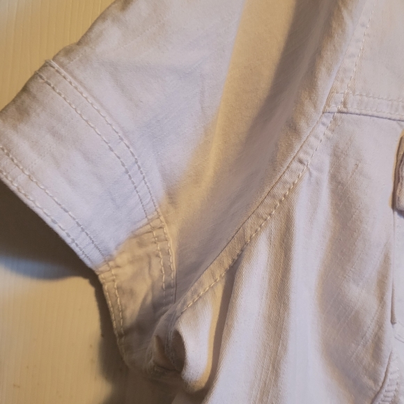 Penningtons Joie half sleeve white denim jacket - Picture 4 of 15
